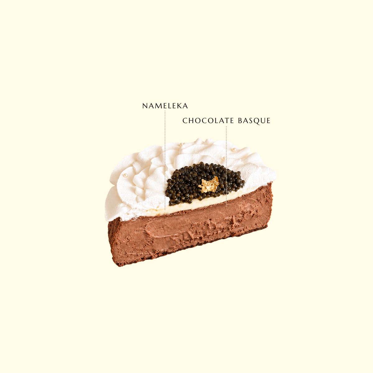 Caviar Chocolate Basque